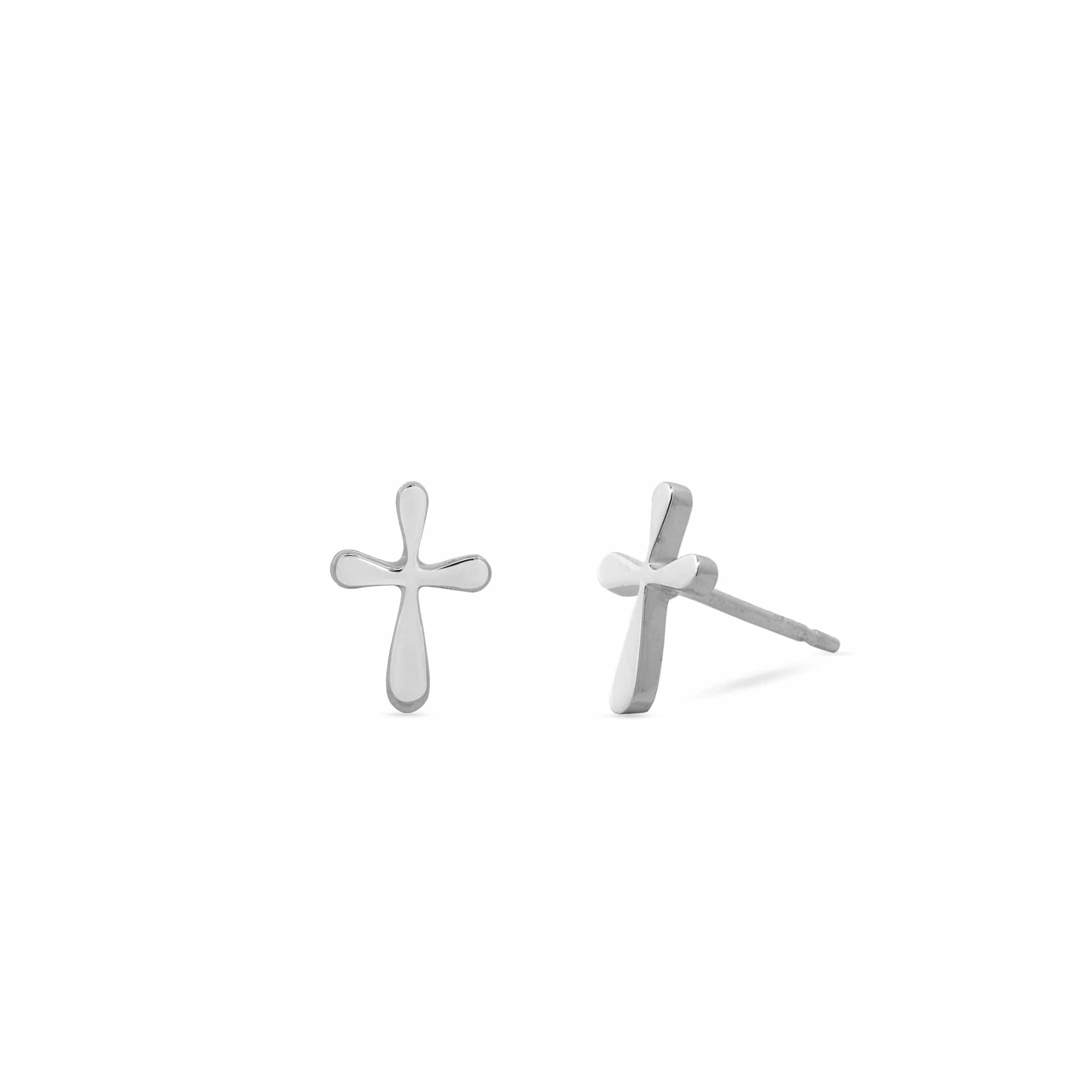 Rounded Edge Cross Studs