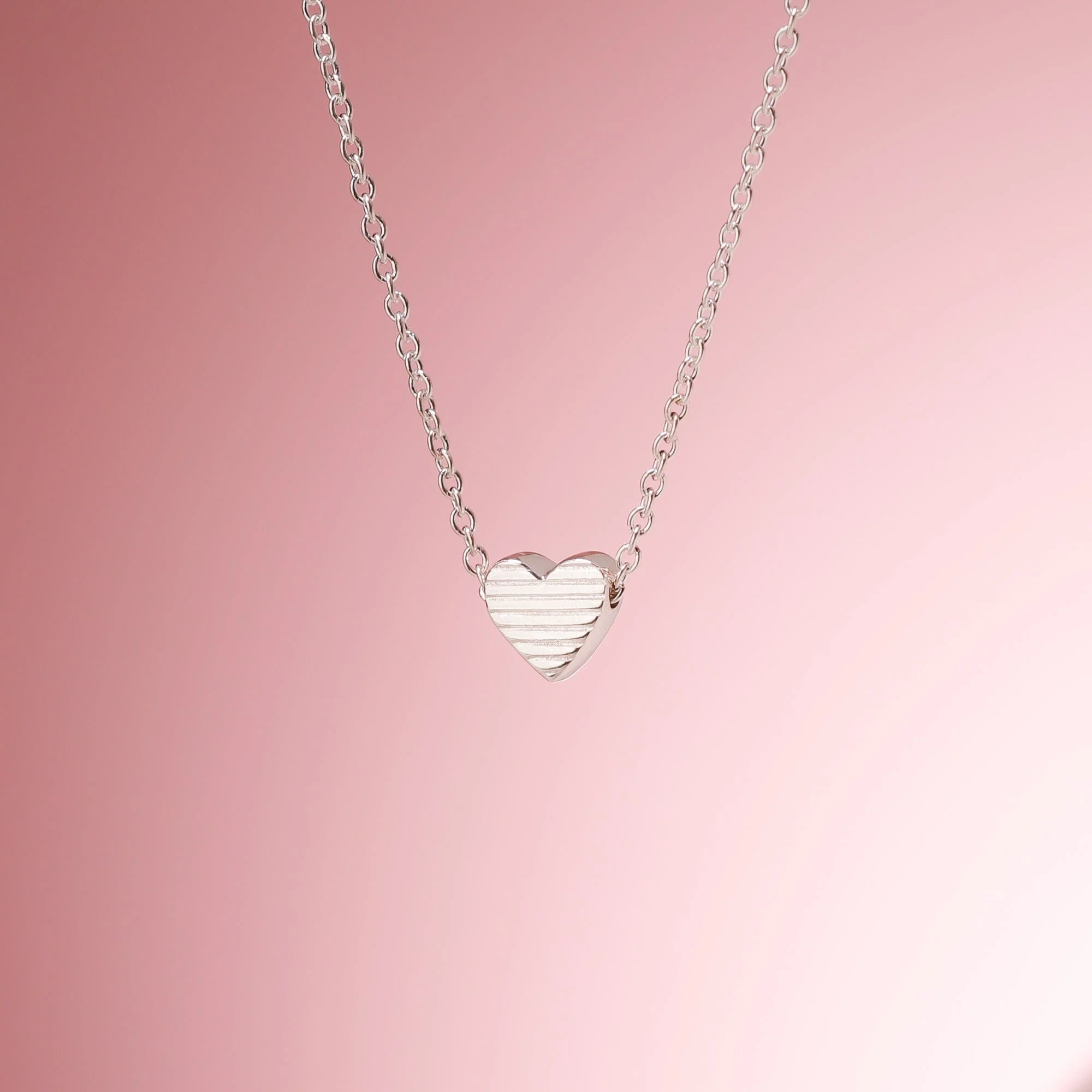 Sabrina Heart Pendant Necklace - Image 3
