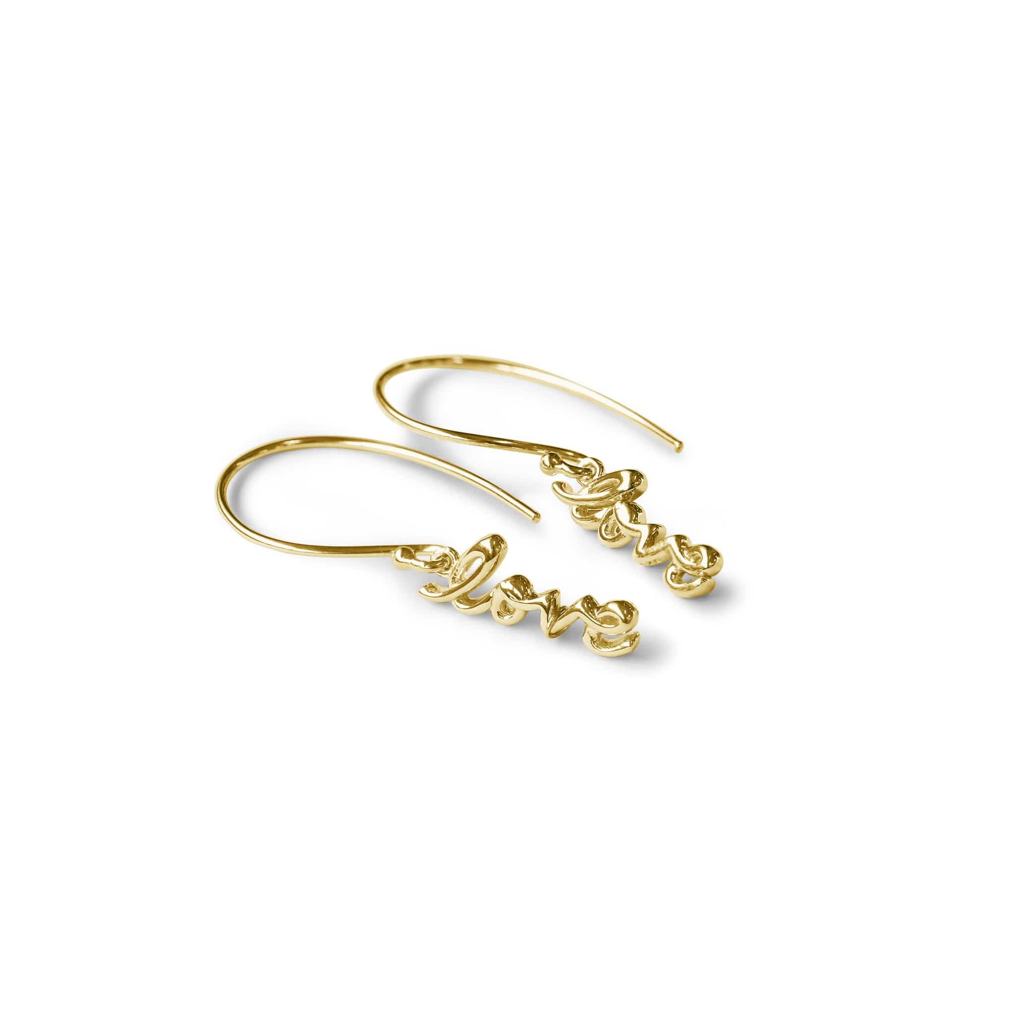 Scripted Love Dangles Earrings - Image 2