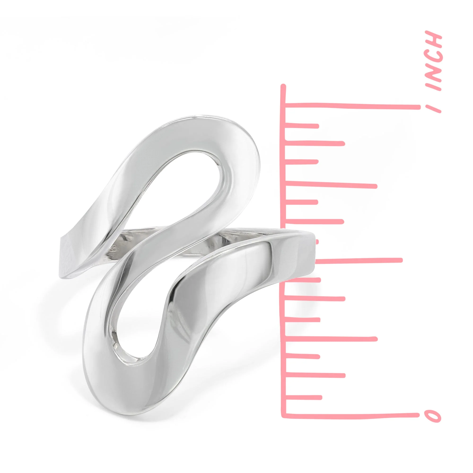 Sculpted Wave Ring - Image 5