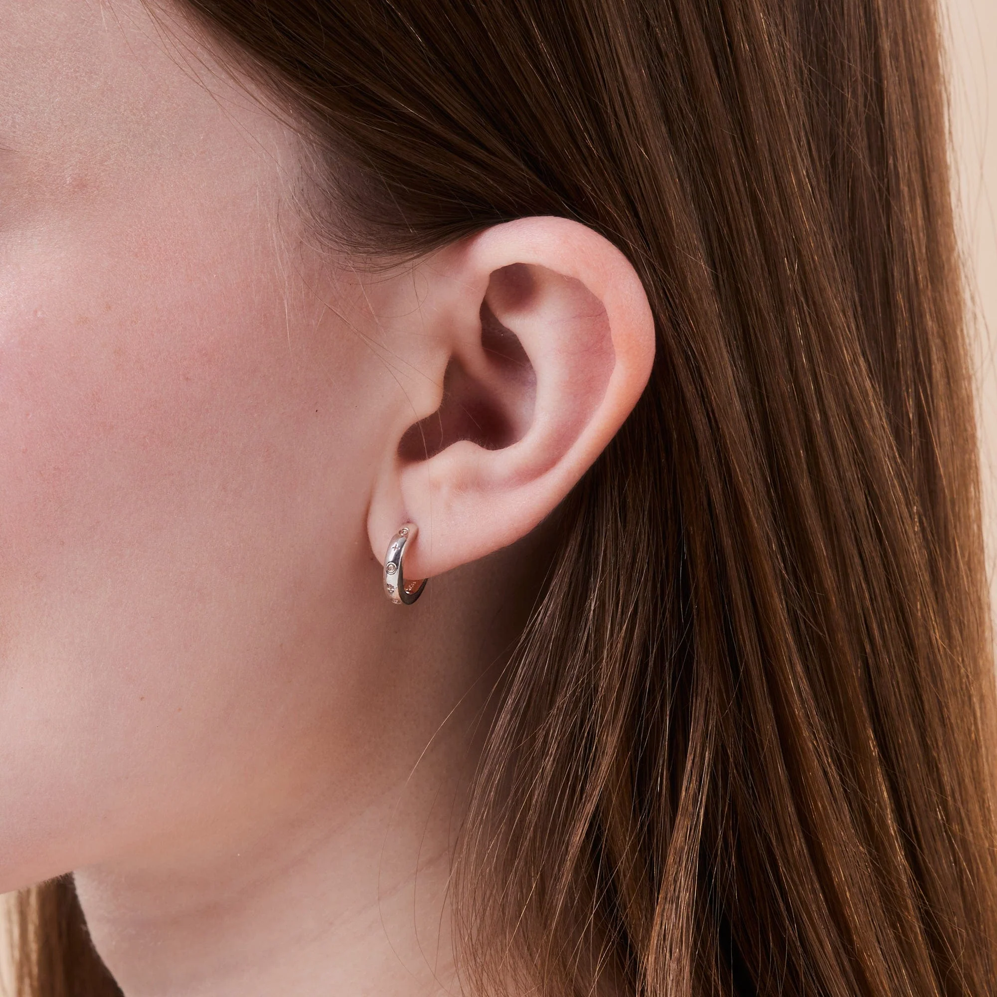 Simple C-Shape Hoops - Image 3