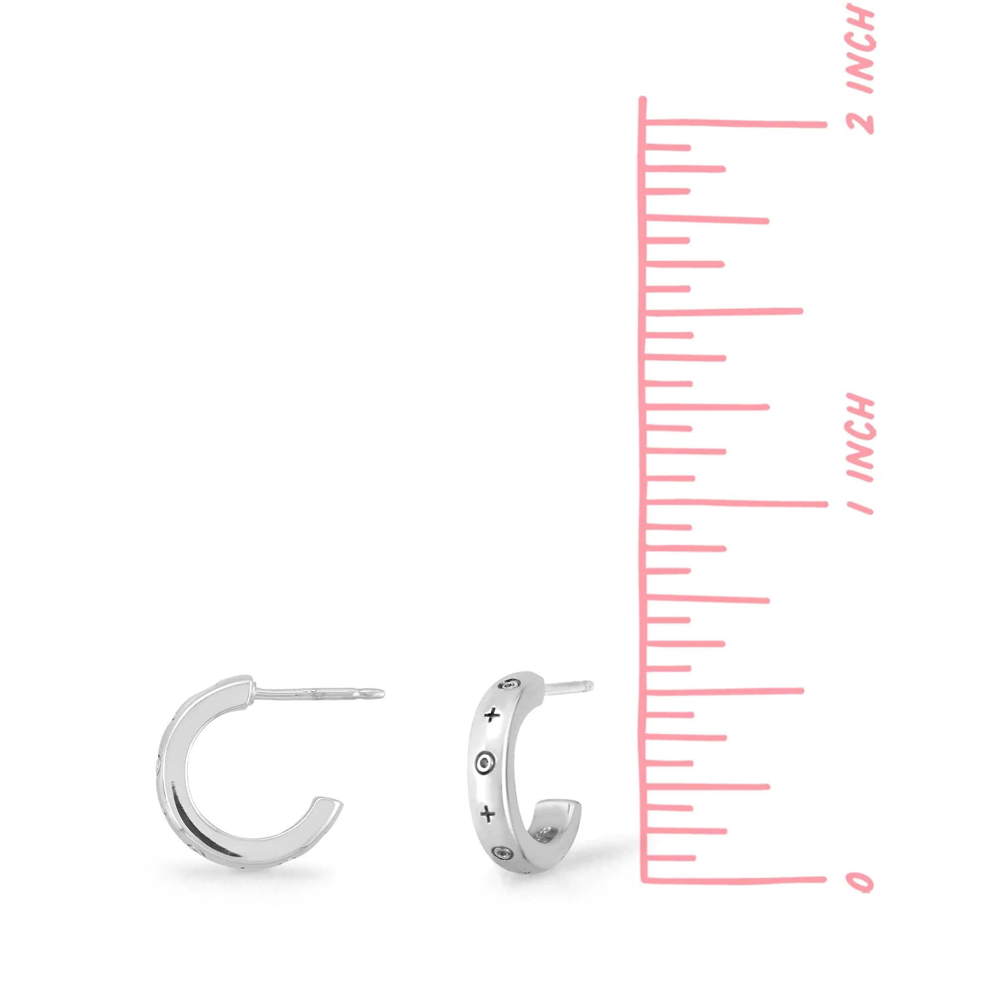 Simple C-Shape Hoops - Image 4