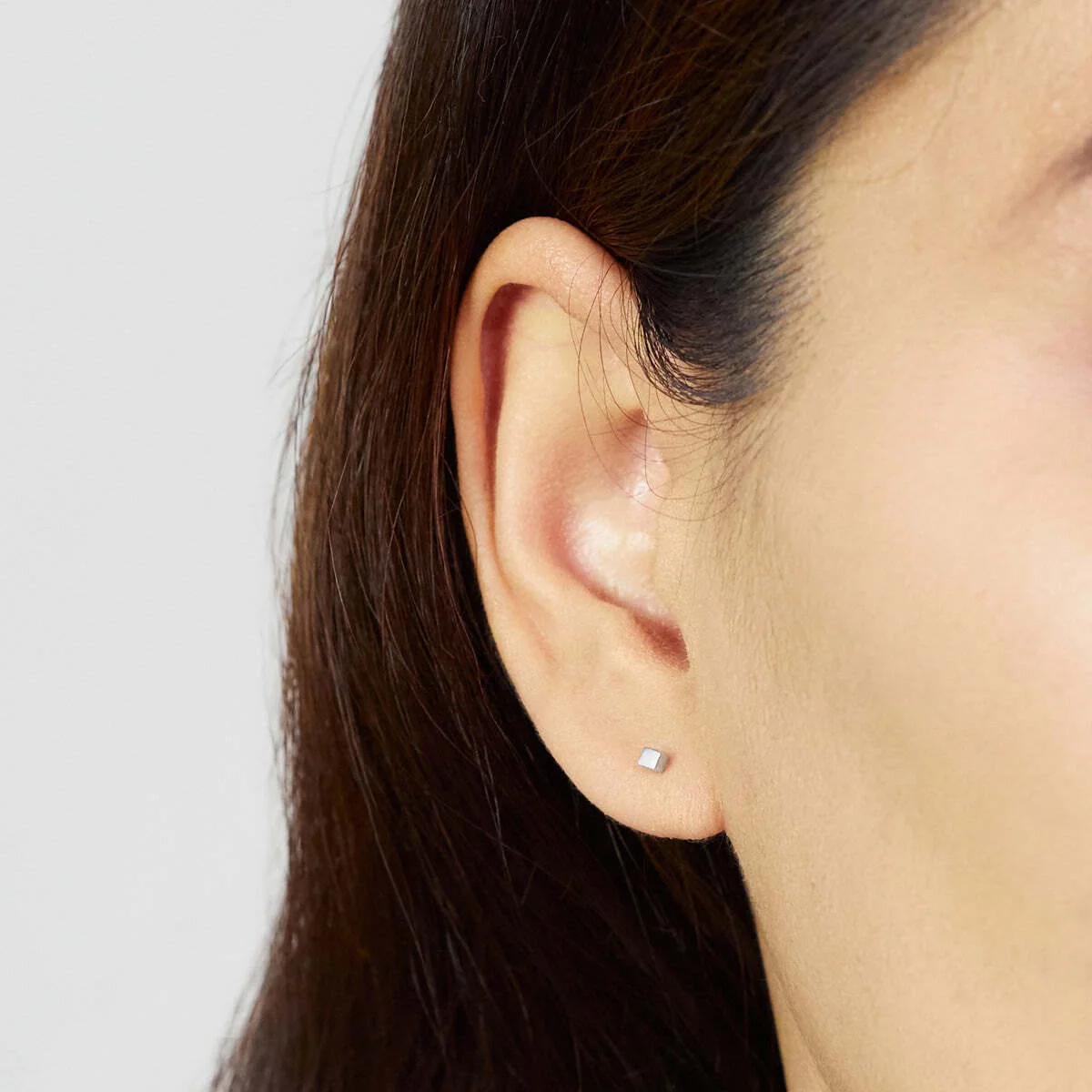 Small Square Studs - Image 2