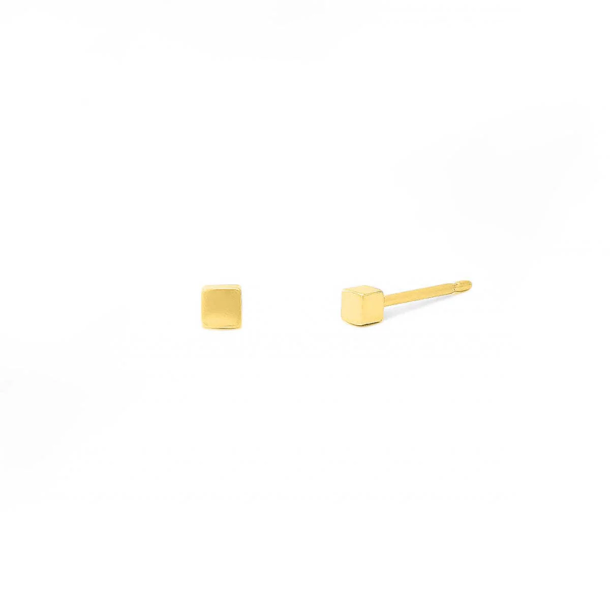 Small Square Studs - Image 4