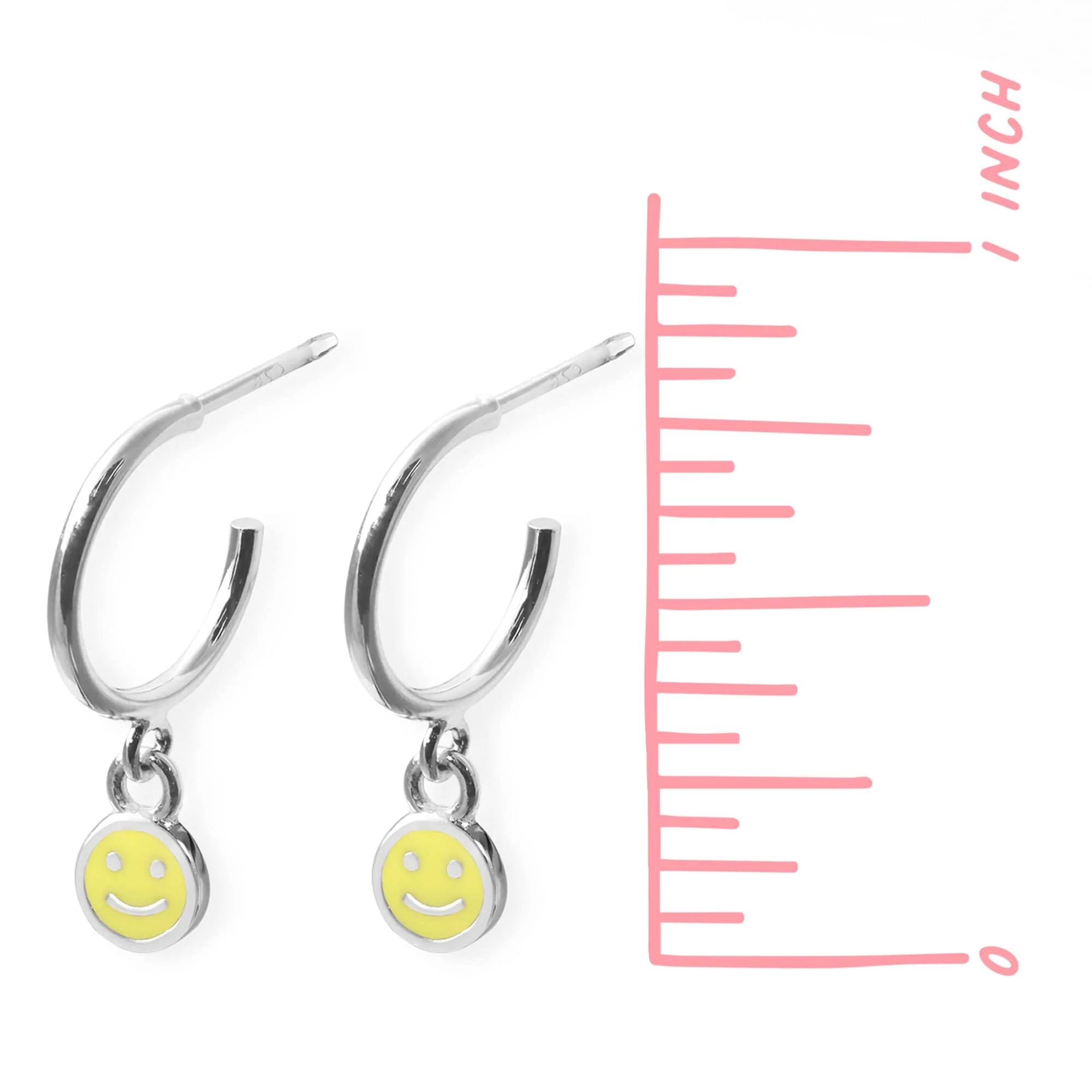 Smiling Emoji Hoops - Image 3