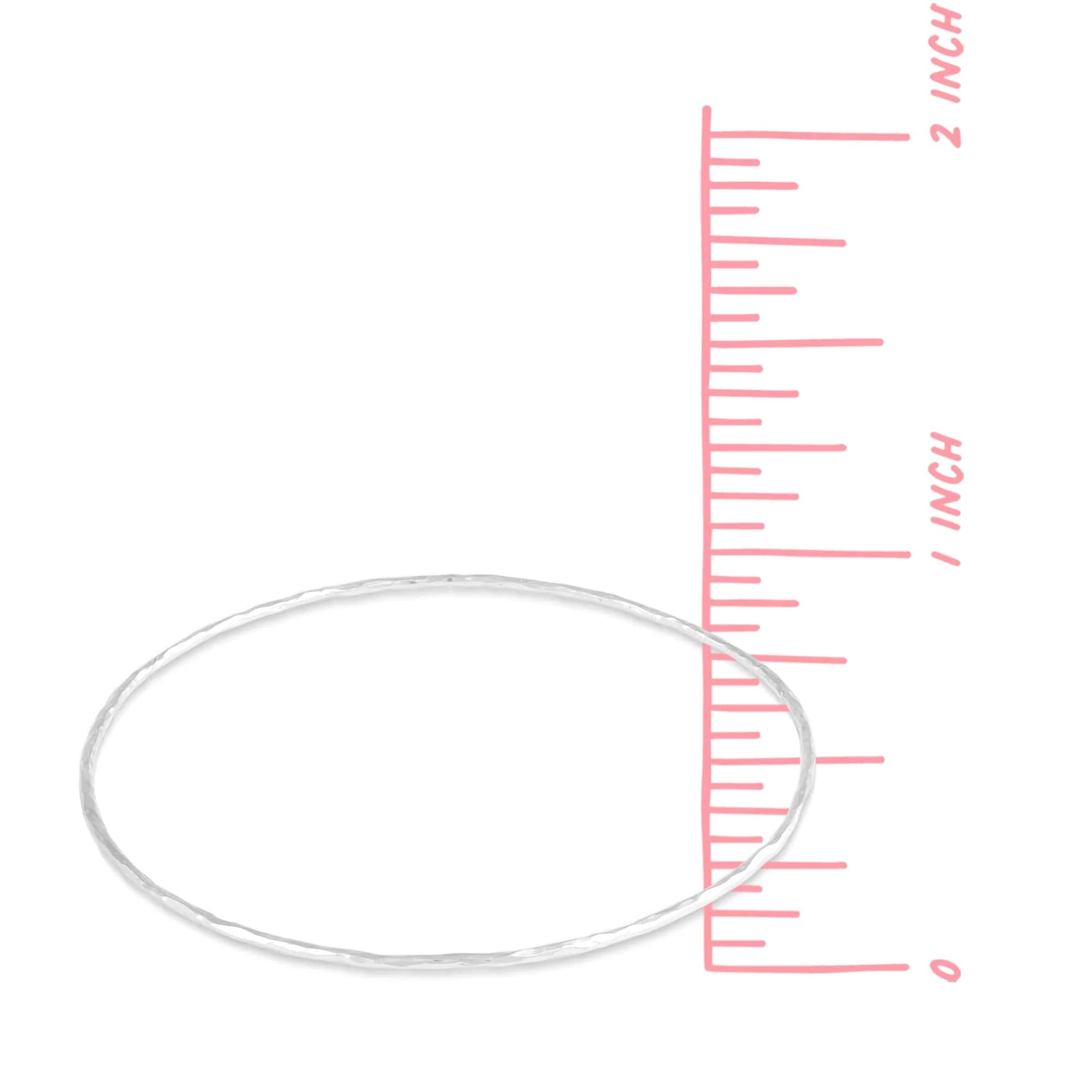 Nami Hammered Texture Bangle - Image 4