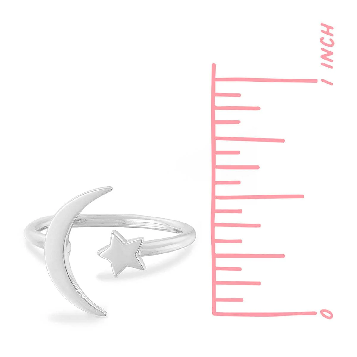 Star and Moon Ring - Image 6