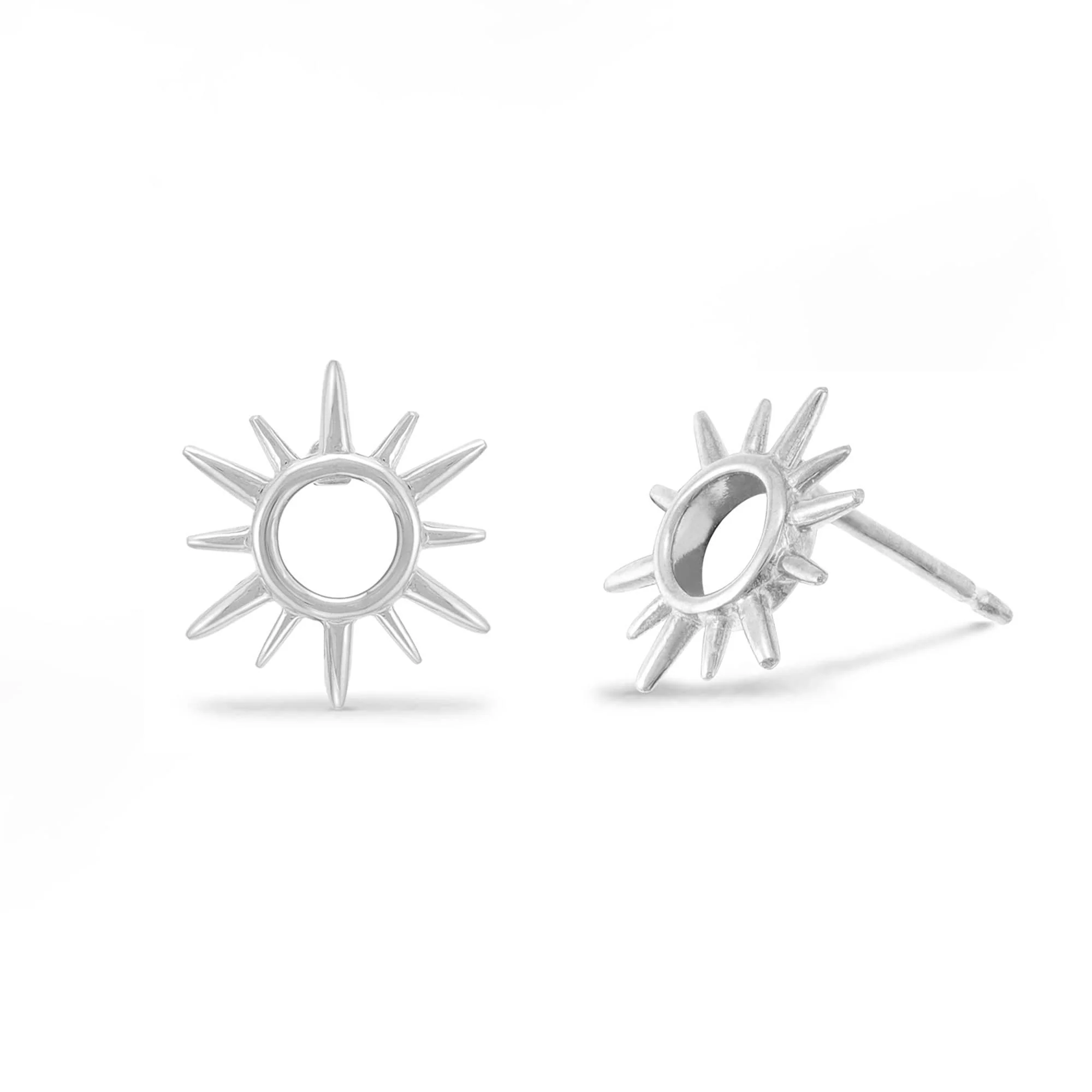 Sunburst Open Circle