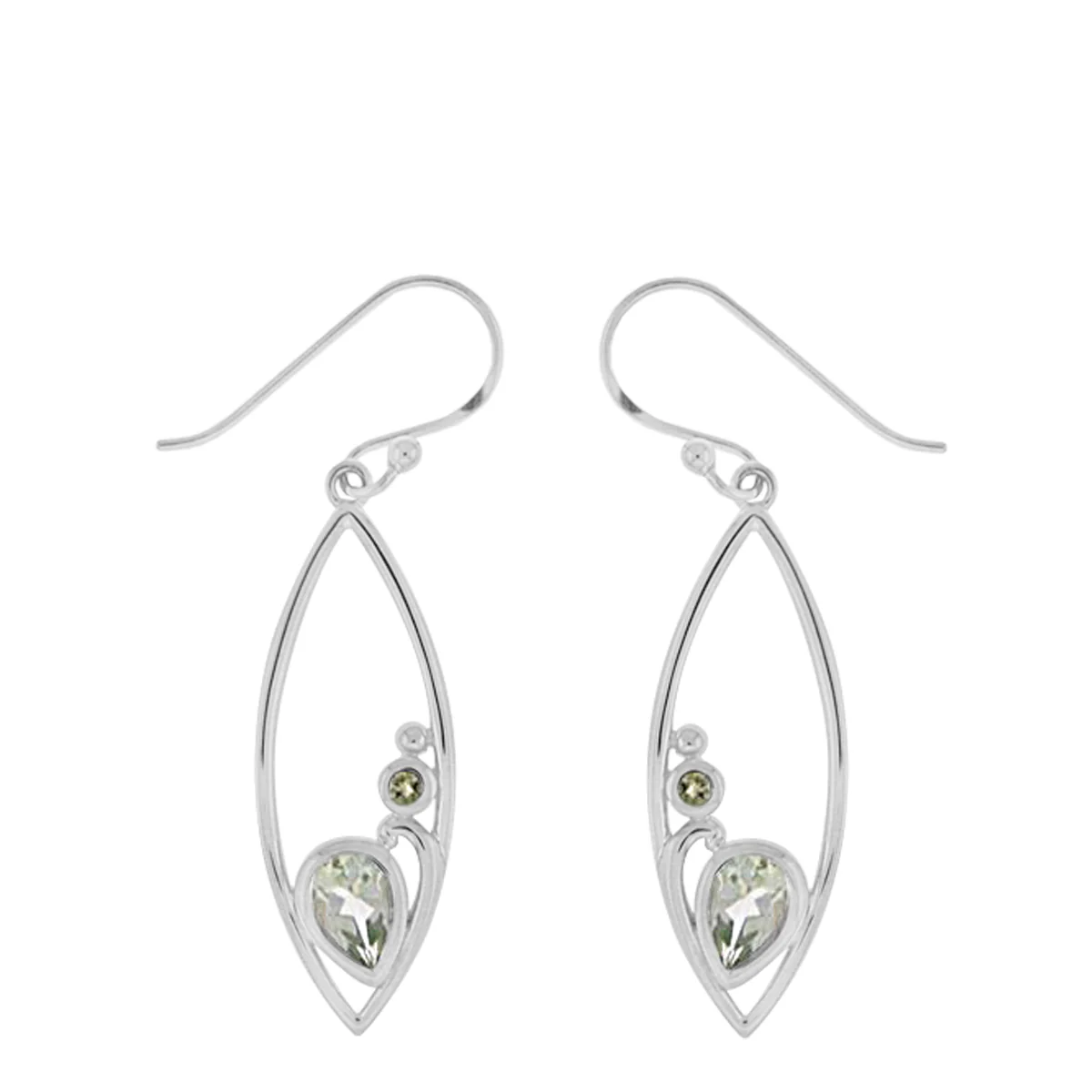 Gemstone Classic Dangle Earrings - Image 2