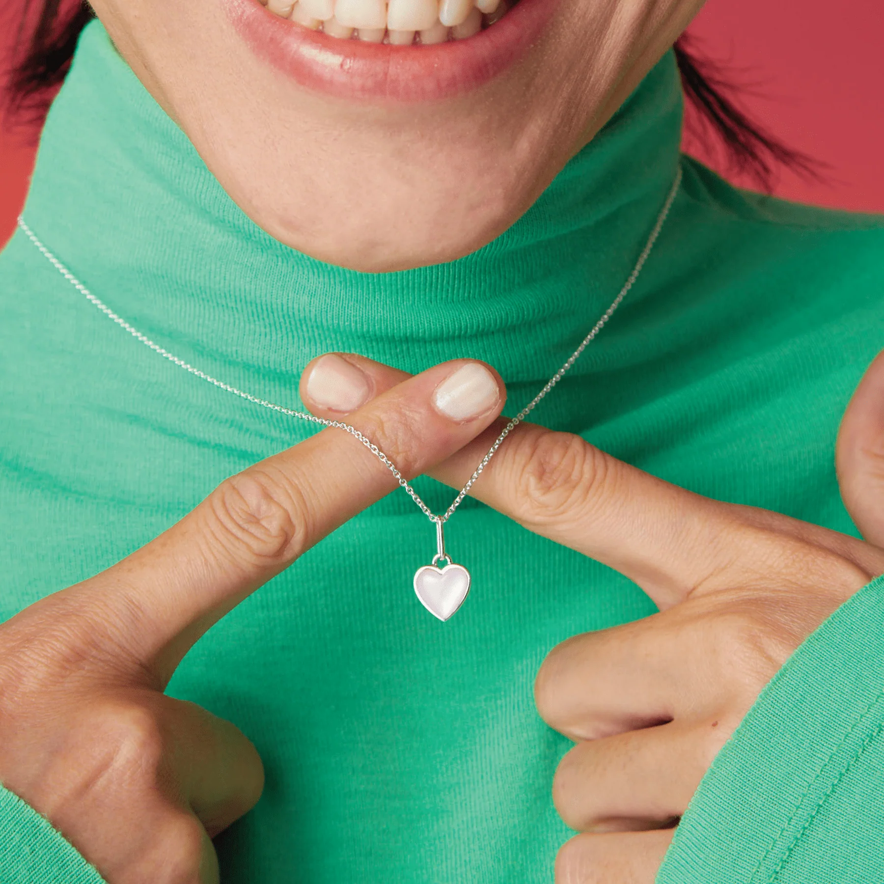 Take Heart Charm Necklace - Image 4