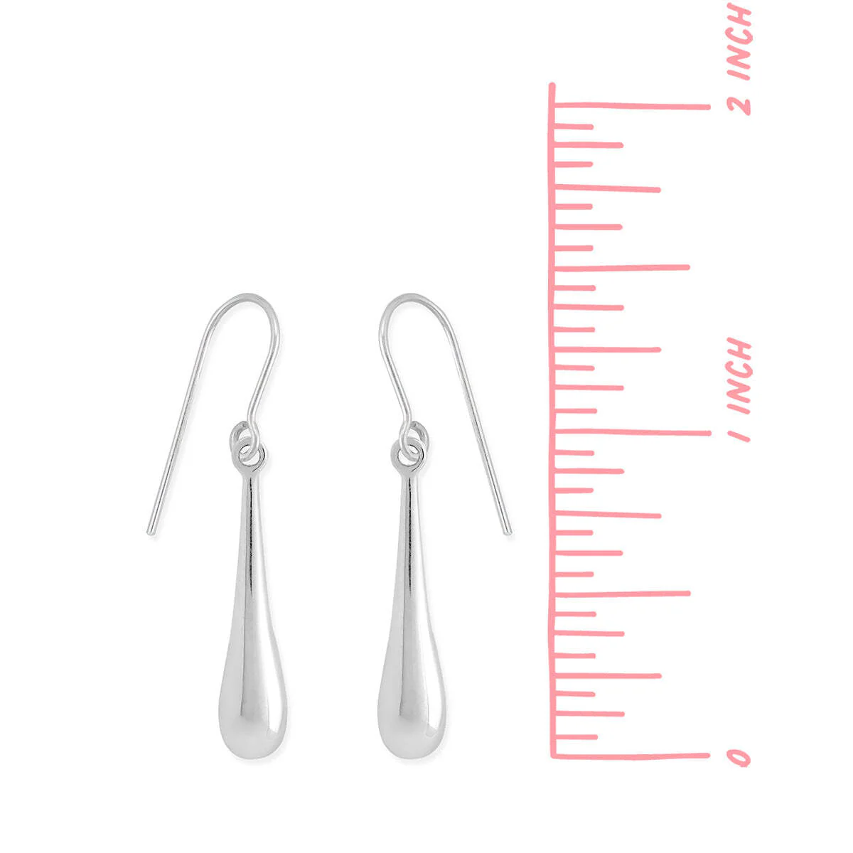 Tear Drop Earrings - Image 3