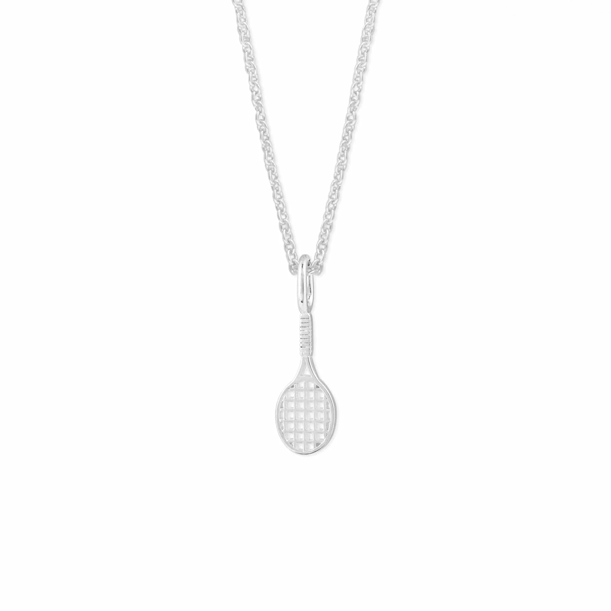 Tennis Racquet Necklace