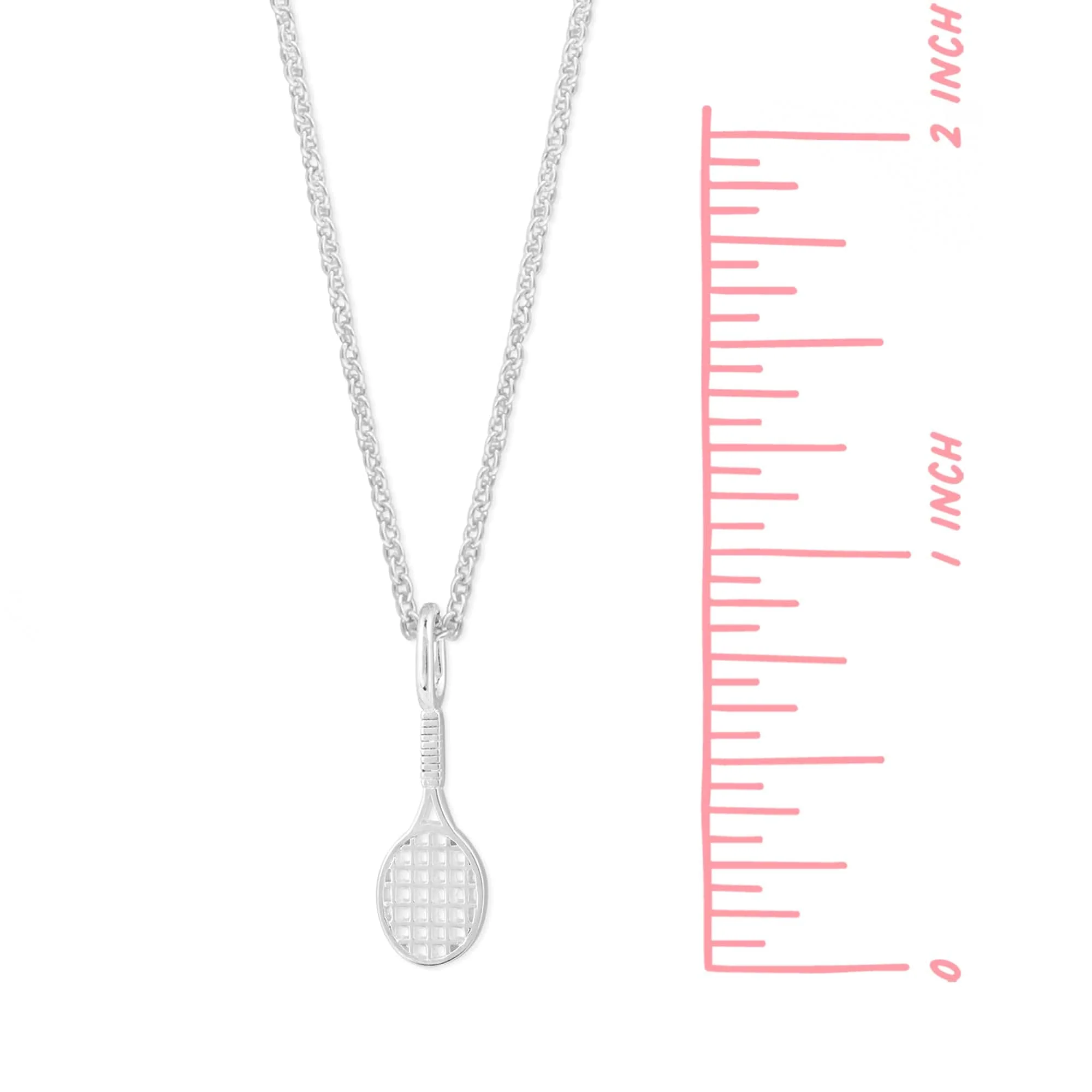 Tennis Racquet Necklace - Image 6
