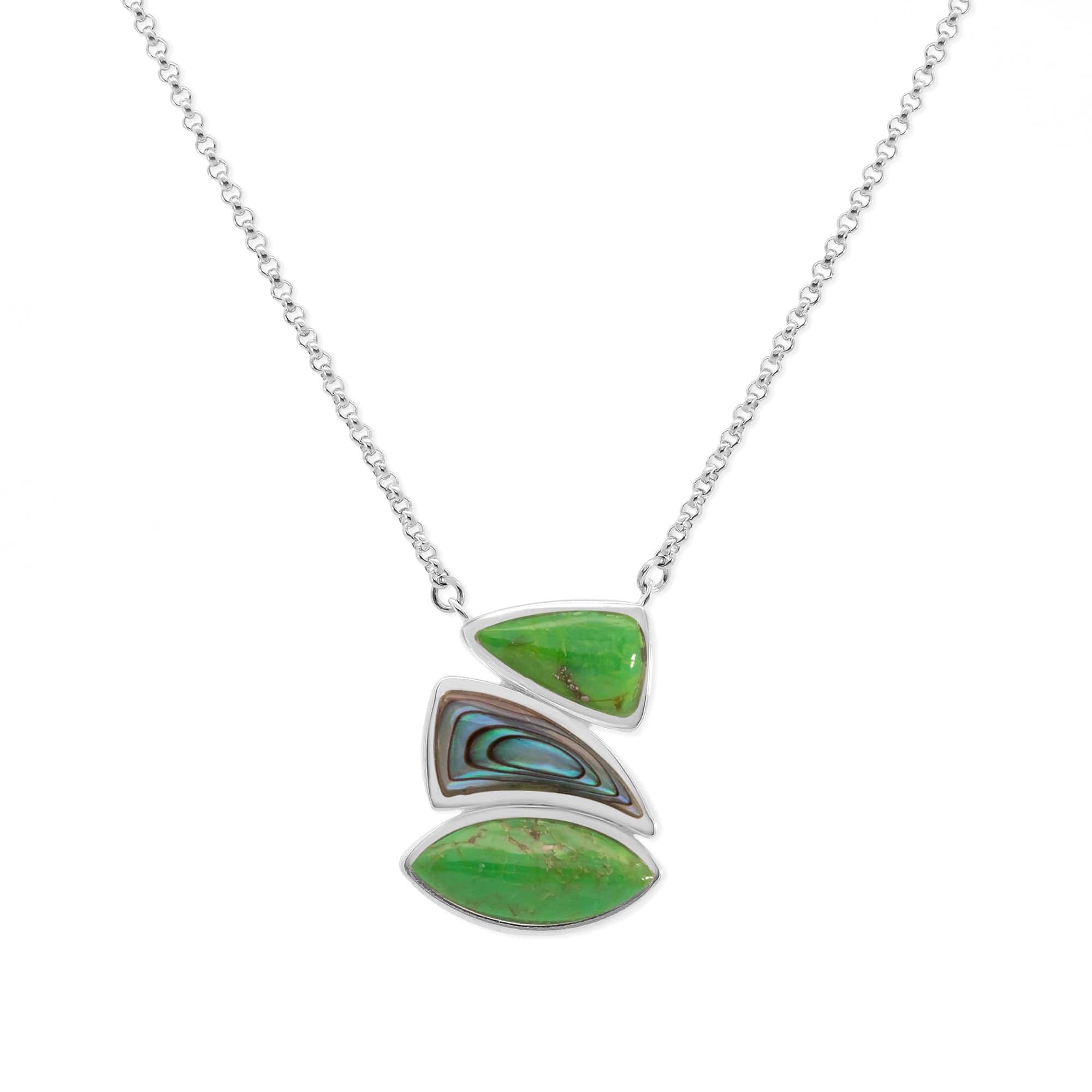 Three Stone Necklace