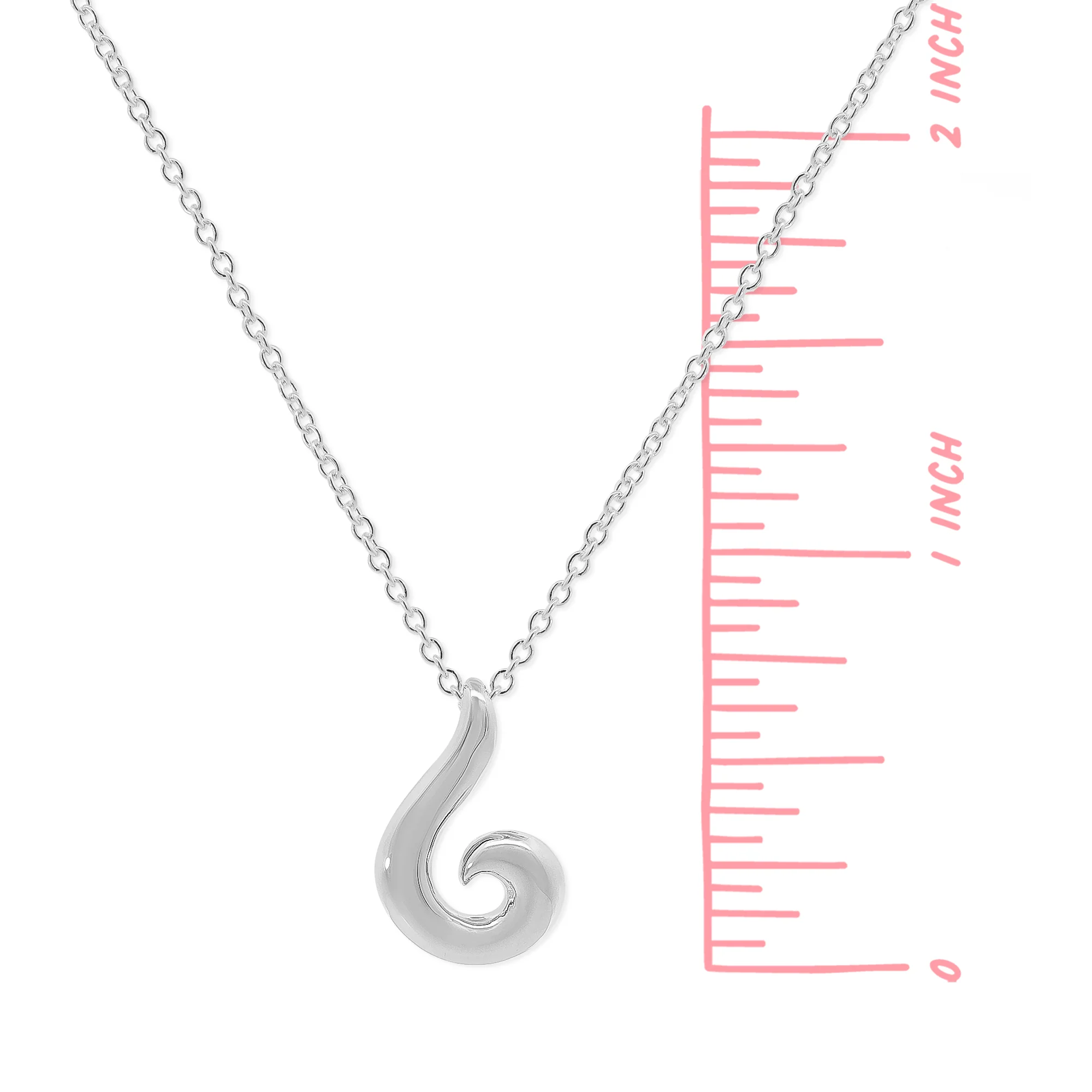 Tidal Spiral Necklace - Image 4