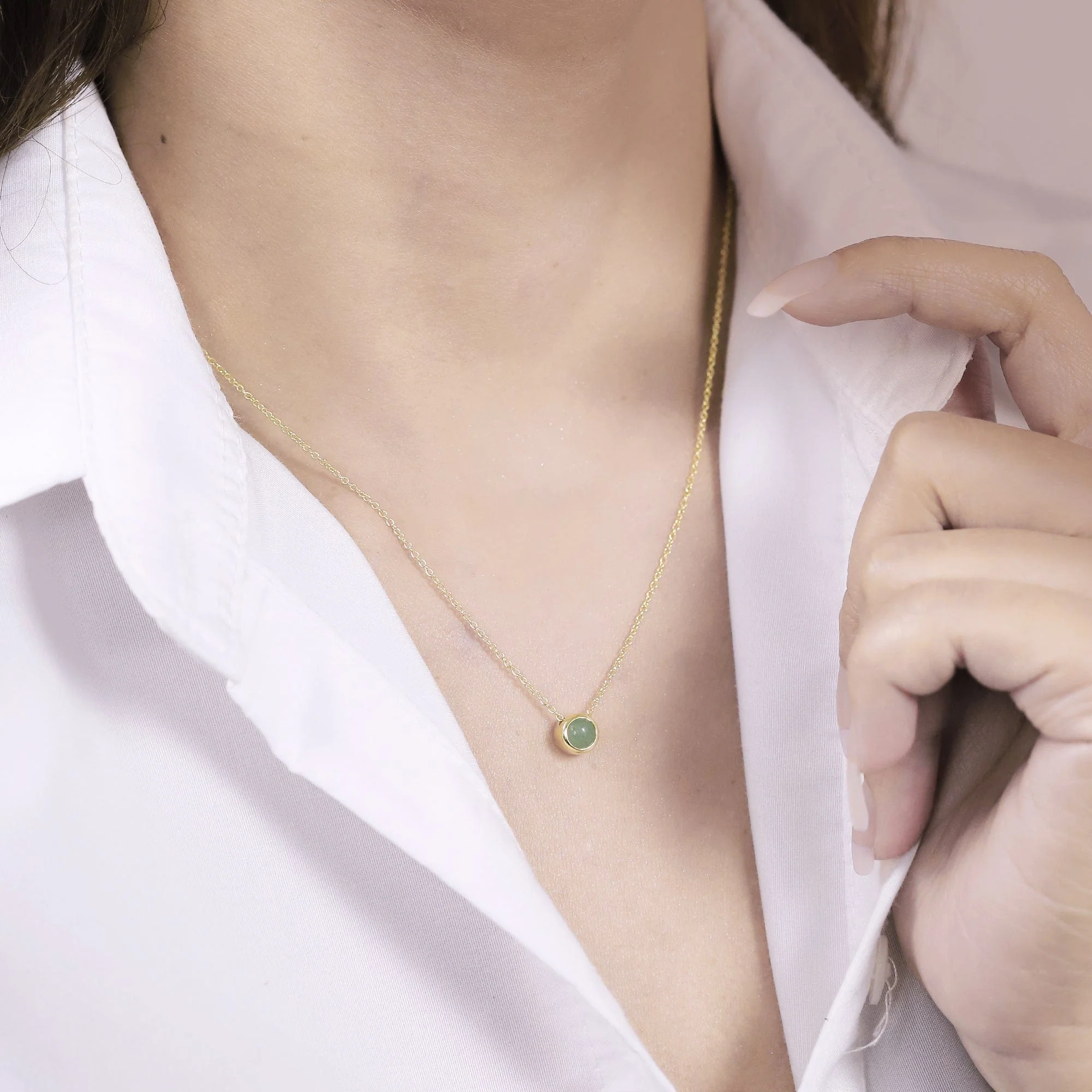Treasured Bezel Pendant Necklace - Image 4