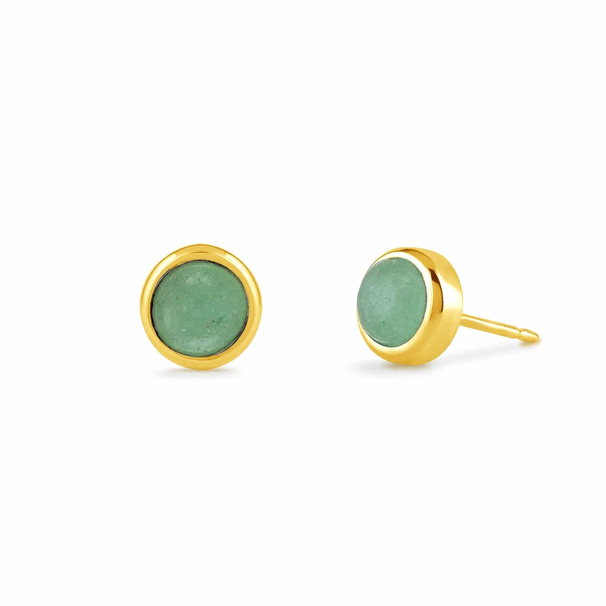 Treasured Bezel Stud Earrings - Image 3