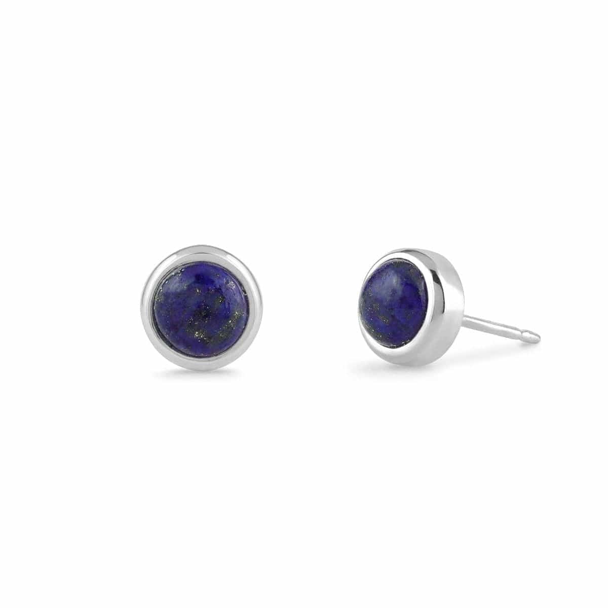 Treasured Bezel Stud Earrings - Image 6