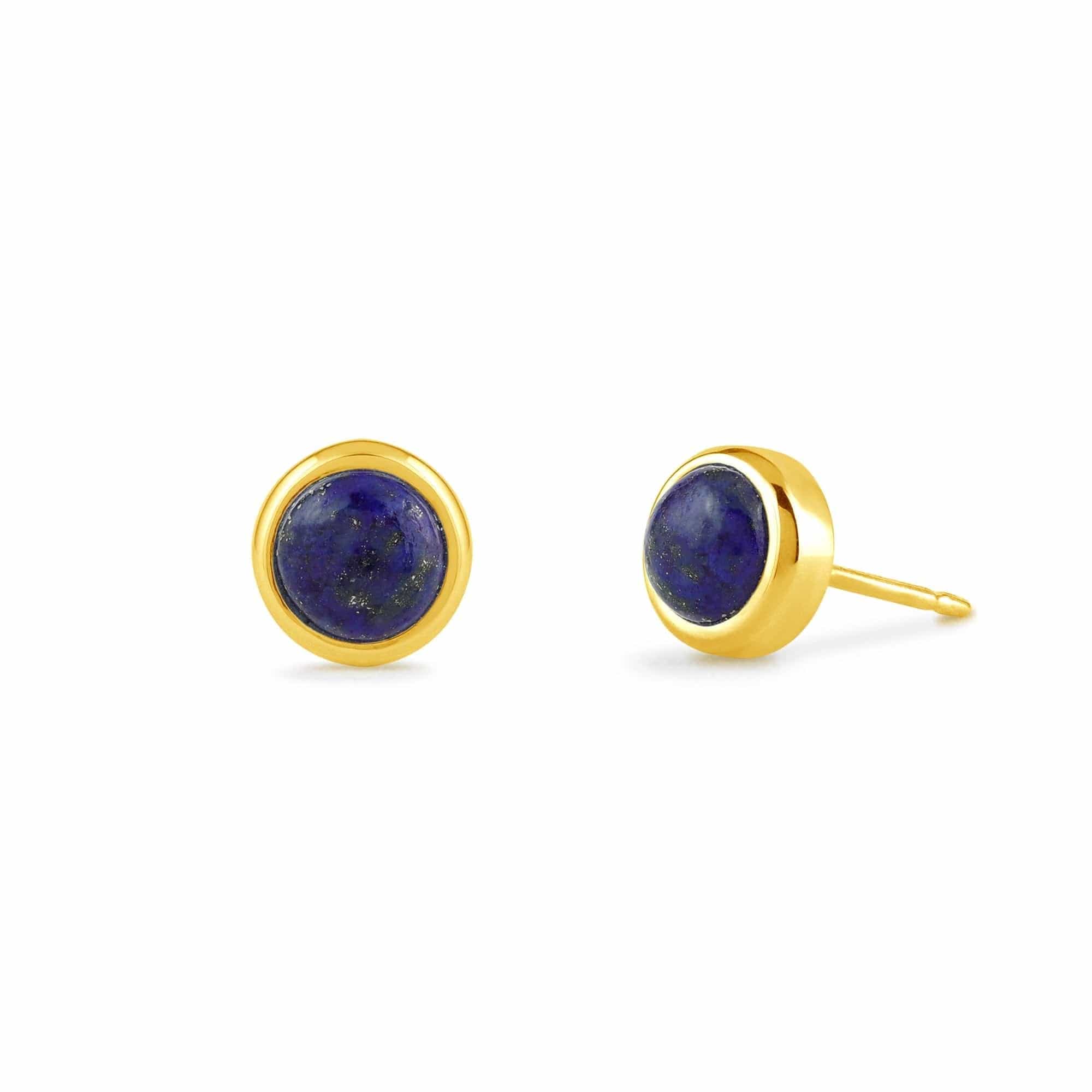 Treasured Bezel Stud Earrings - Image 7