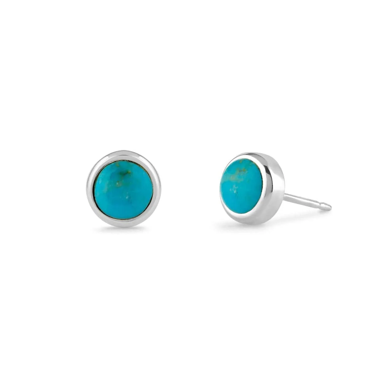 Treasured Bezel Stud Earrings - Image 9