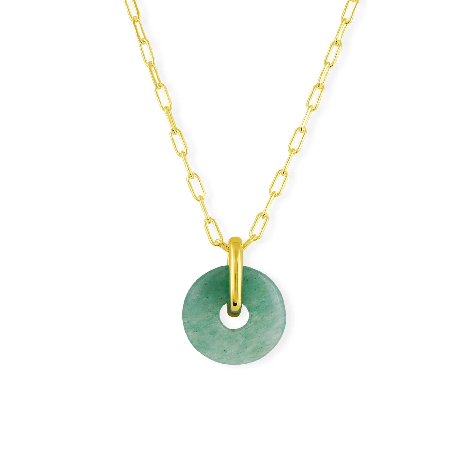 Treasured Bi-Disc Pendant Necklace - Image 3