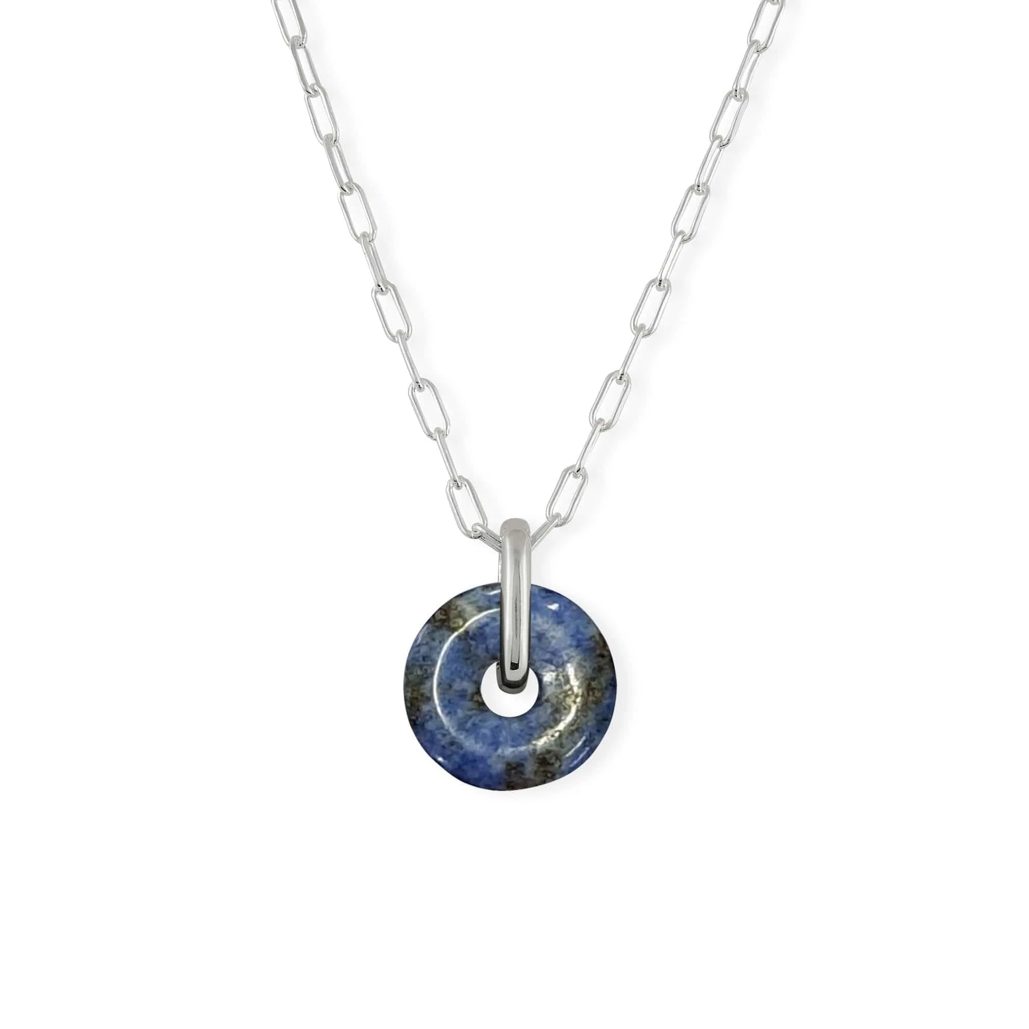 Treasured Bi-Disc Pendant Necklace - Image 5