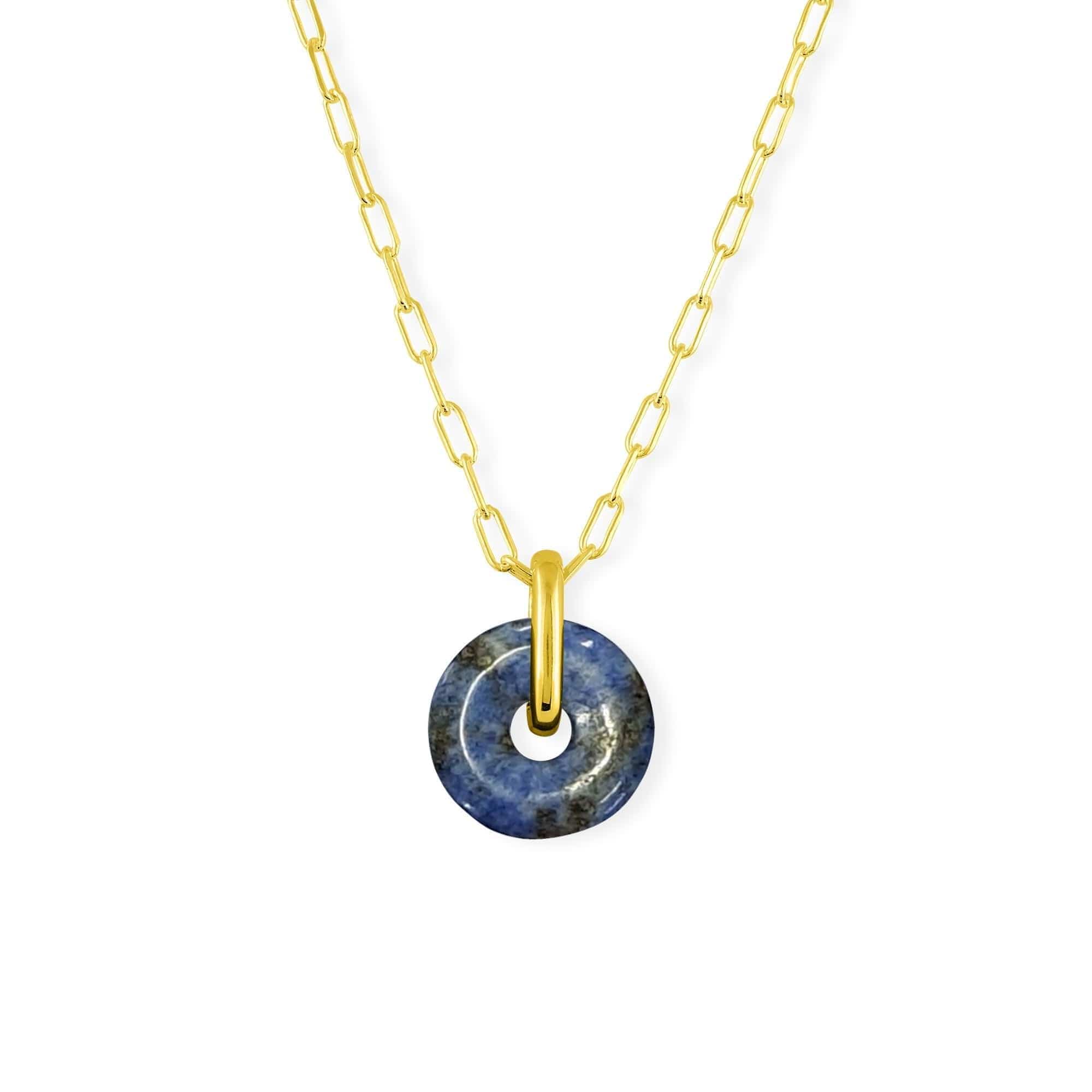 Treasured Bi-Disc Pendant Necklace - Image 6