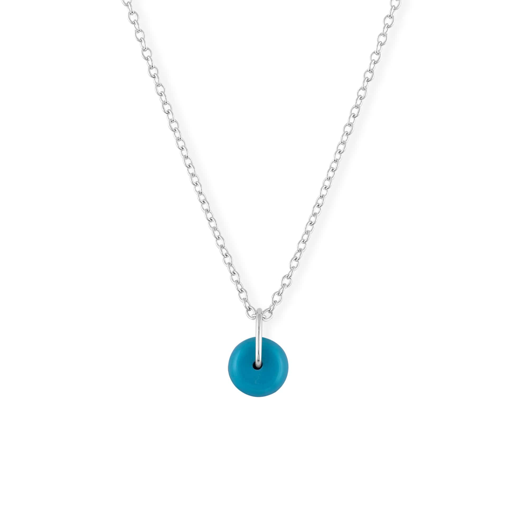 Treasured Mini-Disc Pendant Necklace