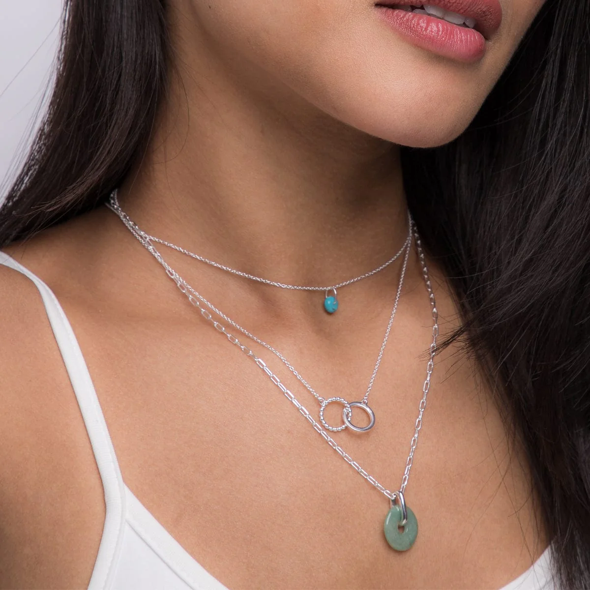 Treasured Mini-Disc Pendant Necklace - Image 2