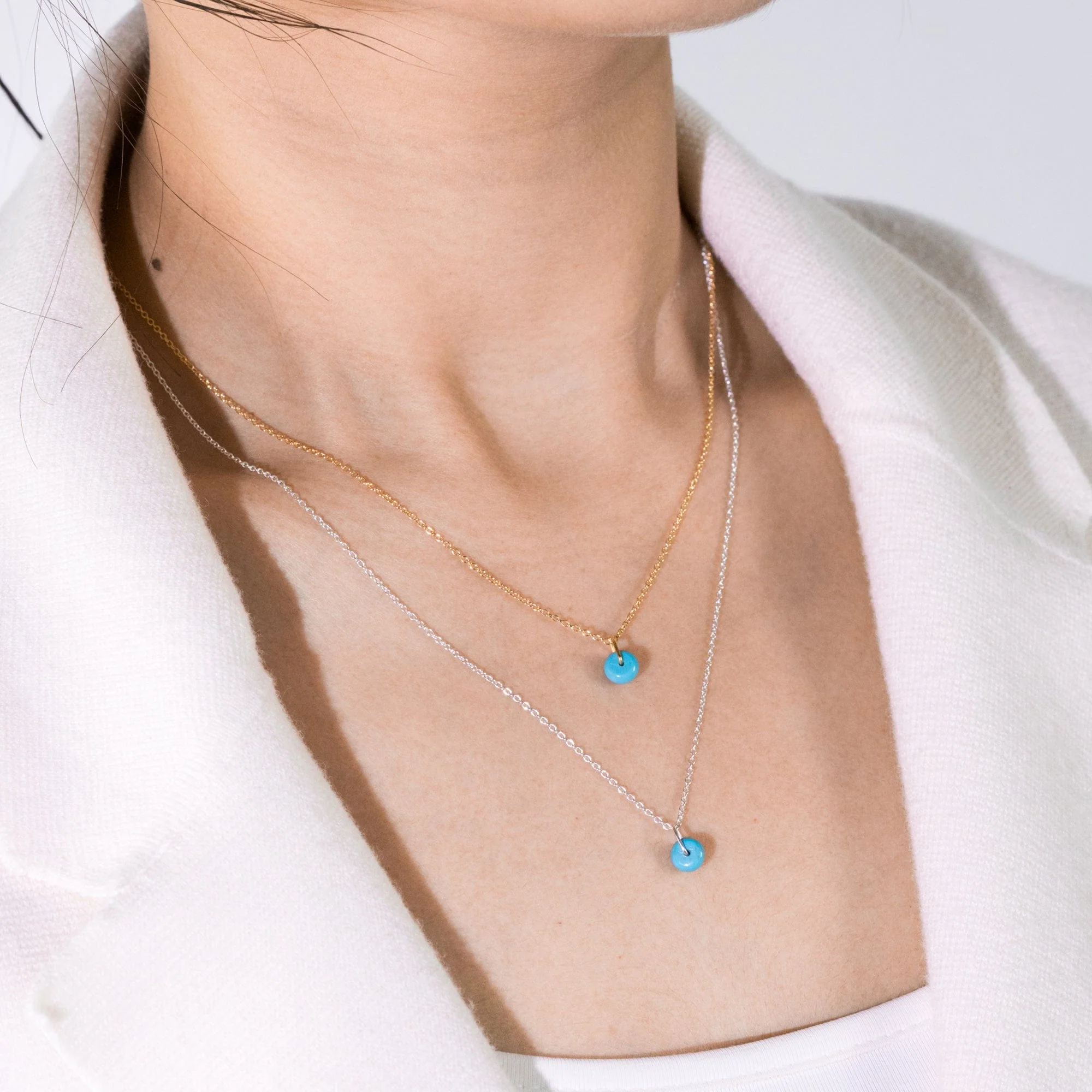 Treasured Mini-Disc Pendant Necklace - Image 5
