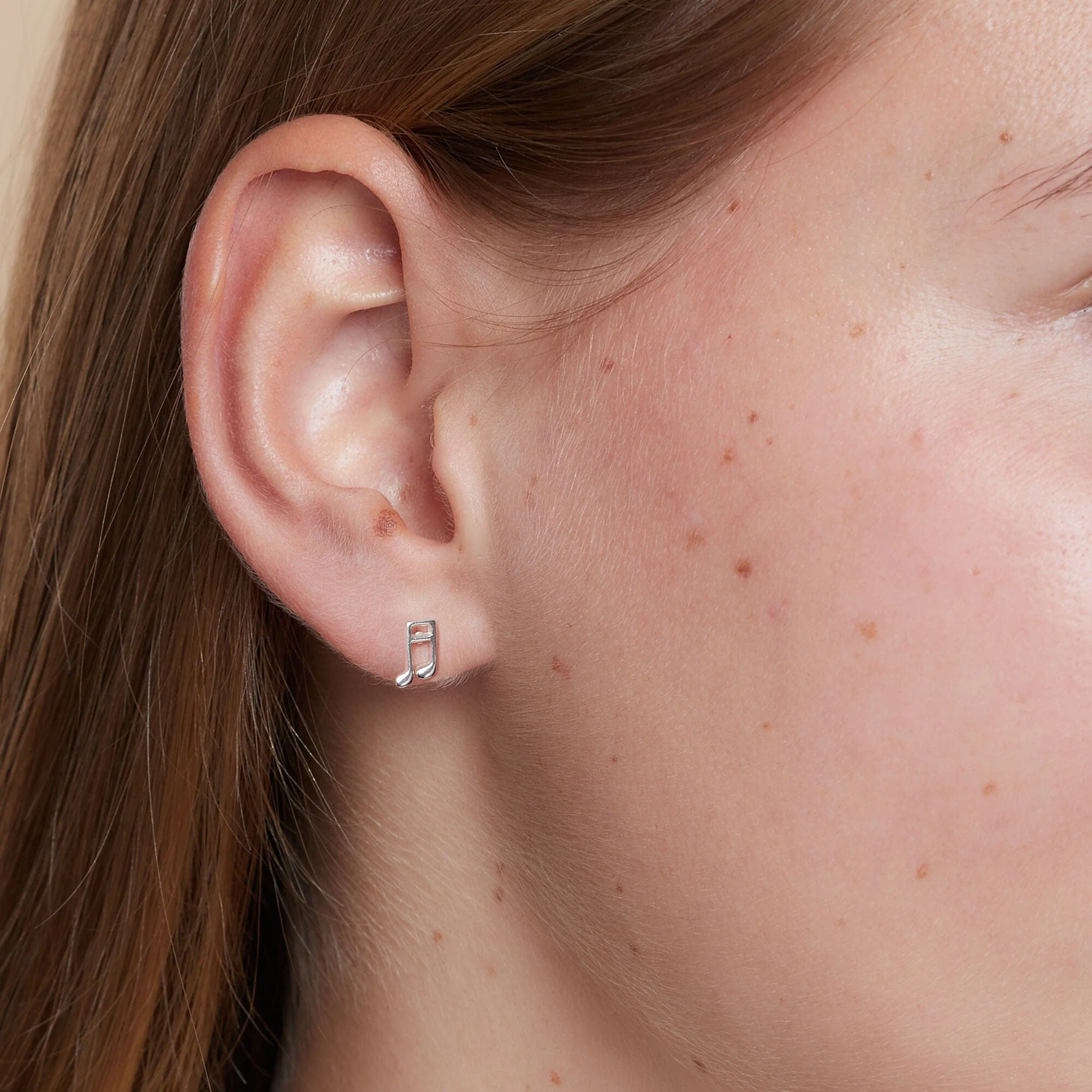 Treble Clef and Eighth Note Music Studs - Image 3