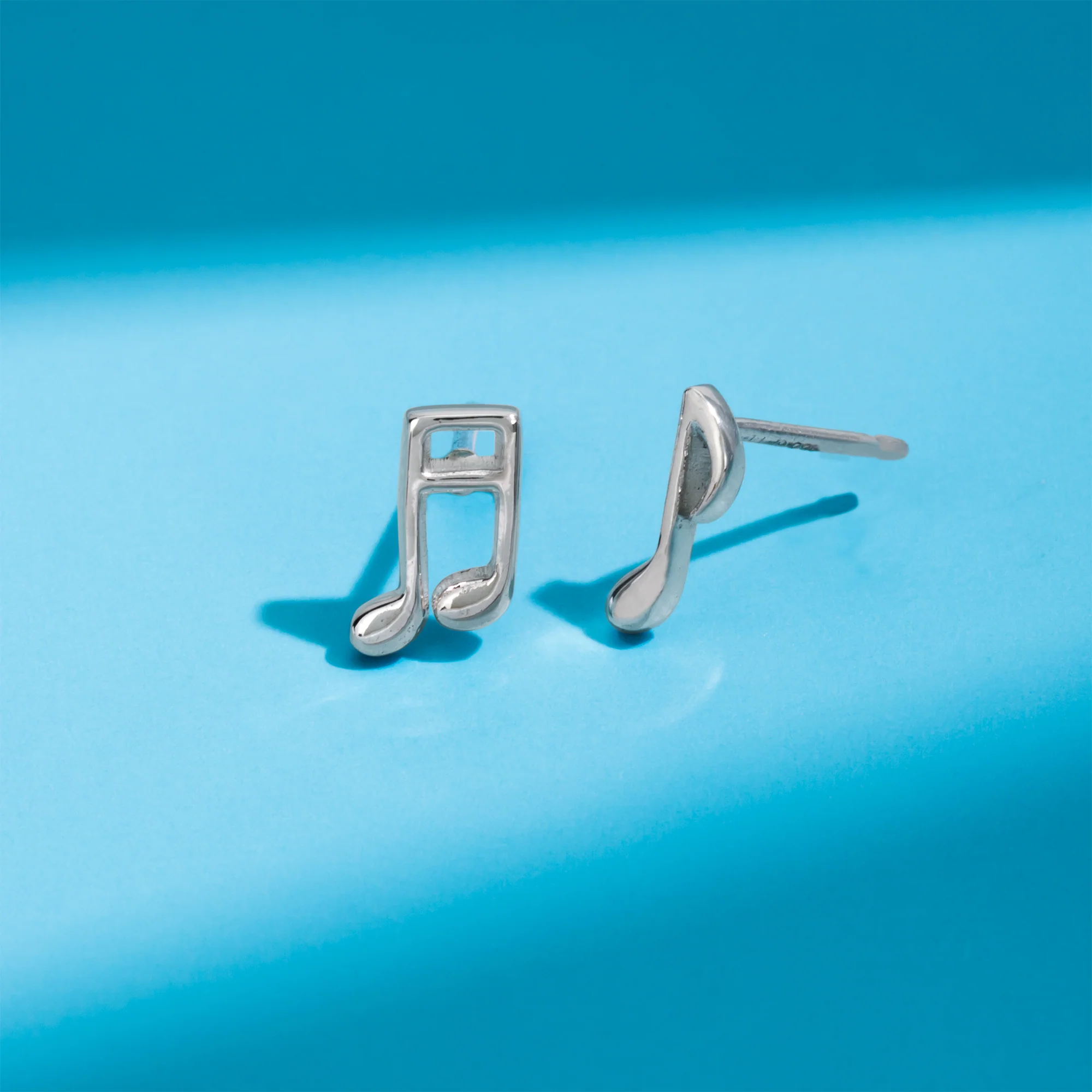 Treble Clef and Eighth Note Music Studs - Image 4