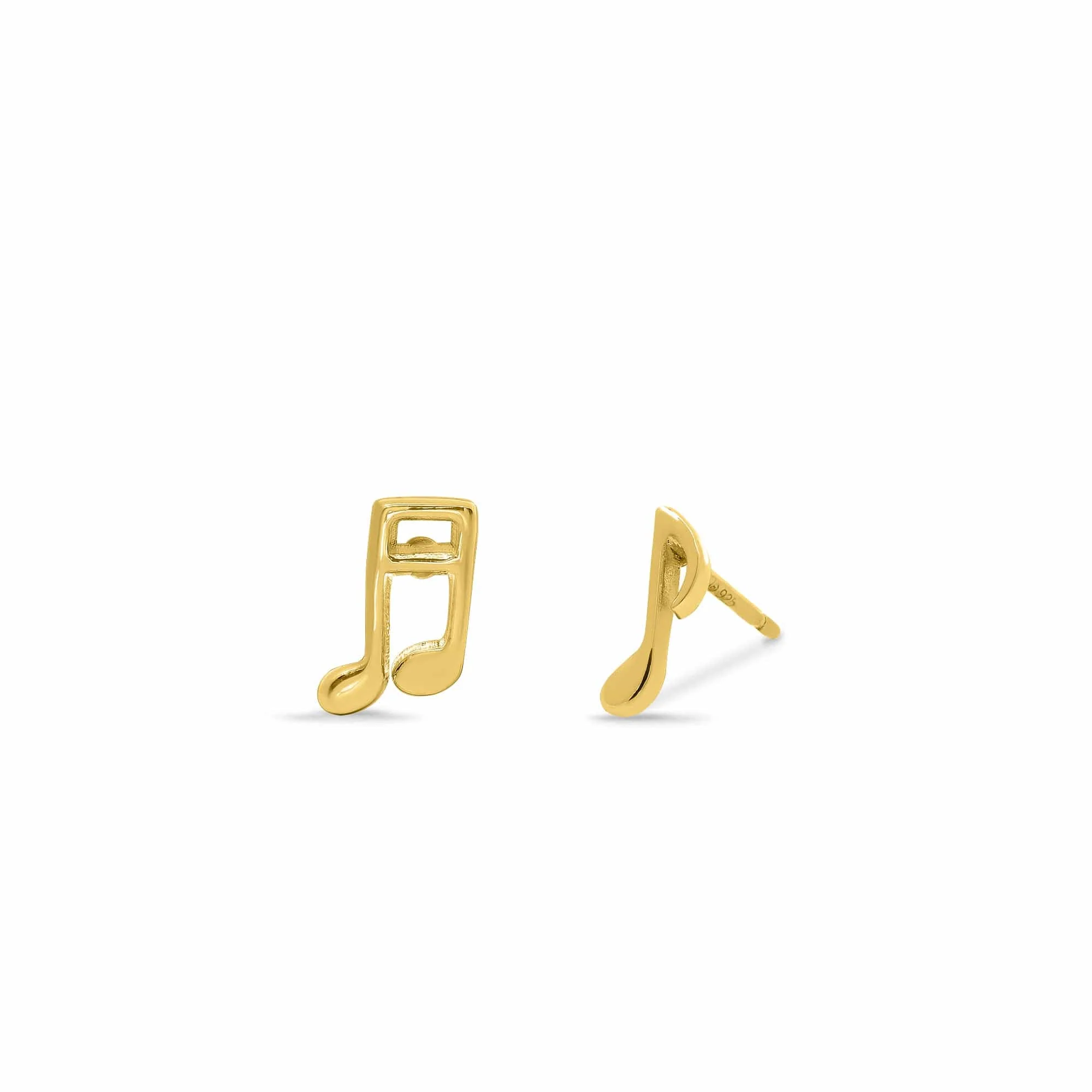 Treble Clef and Eighth Note Music Studs - Image 5