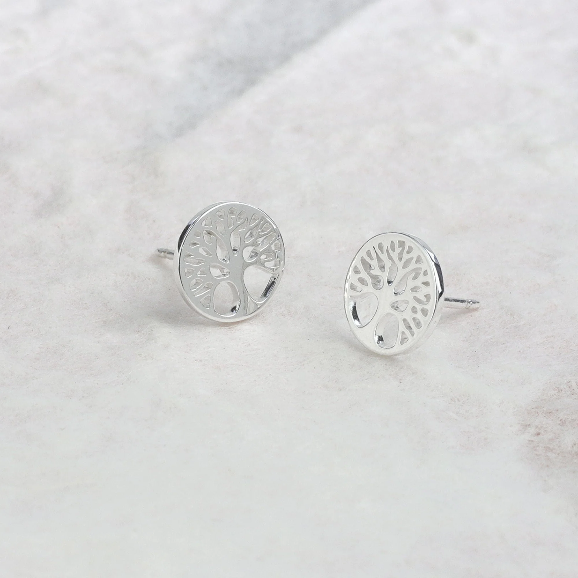 Tree of Life Stud Earrings - Image 3