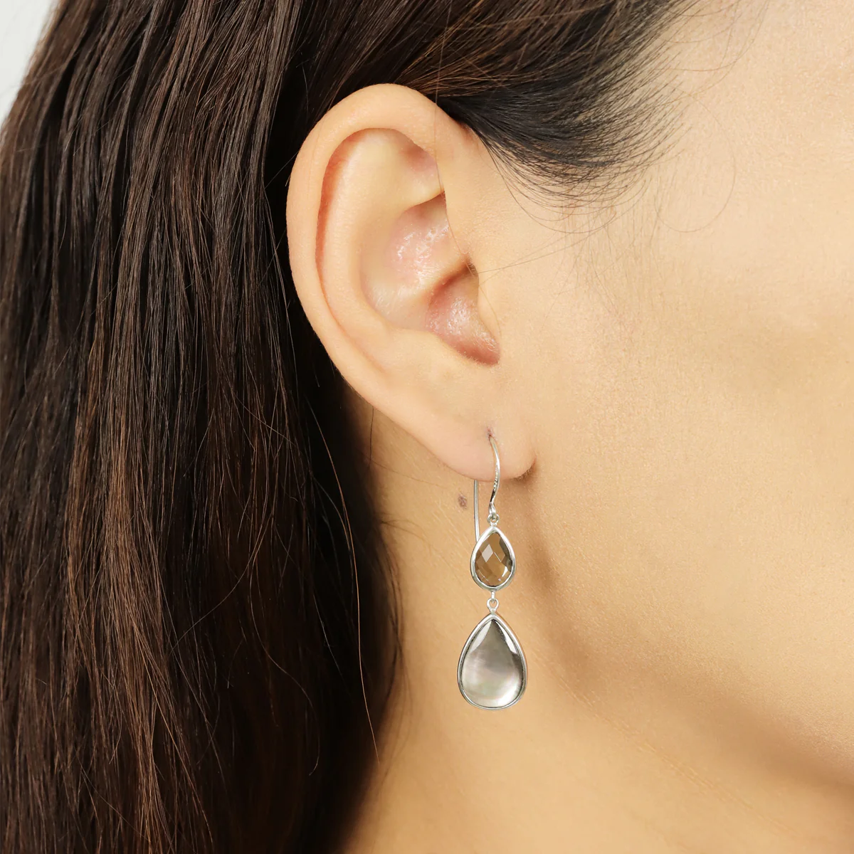 Doublet Dangle Earrings - Image 4