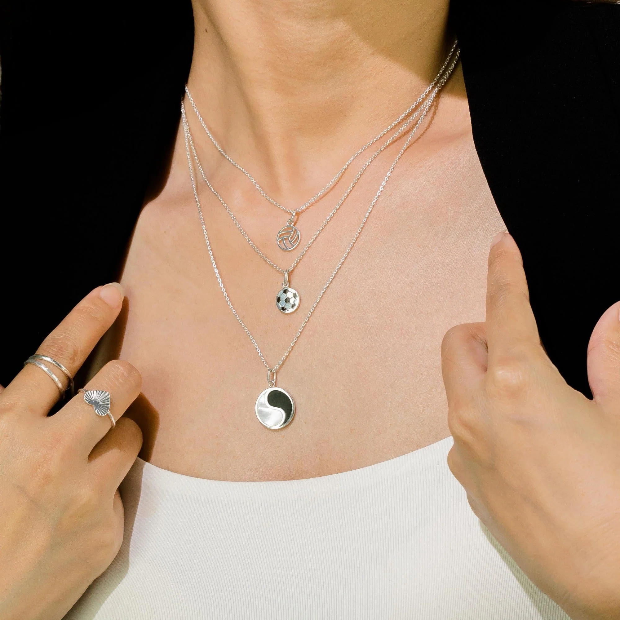 Volleyball Necklace - Image 3