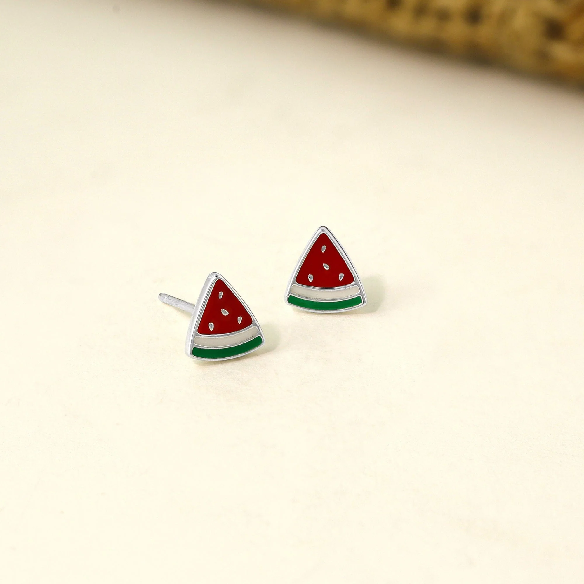 Watermelon Slice Studs - Image 3