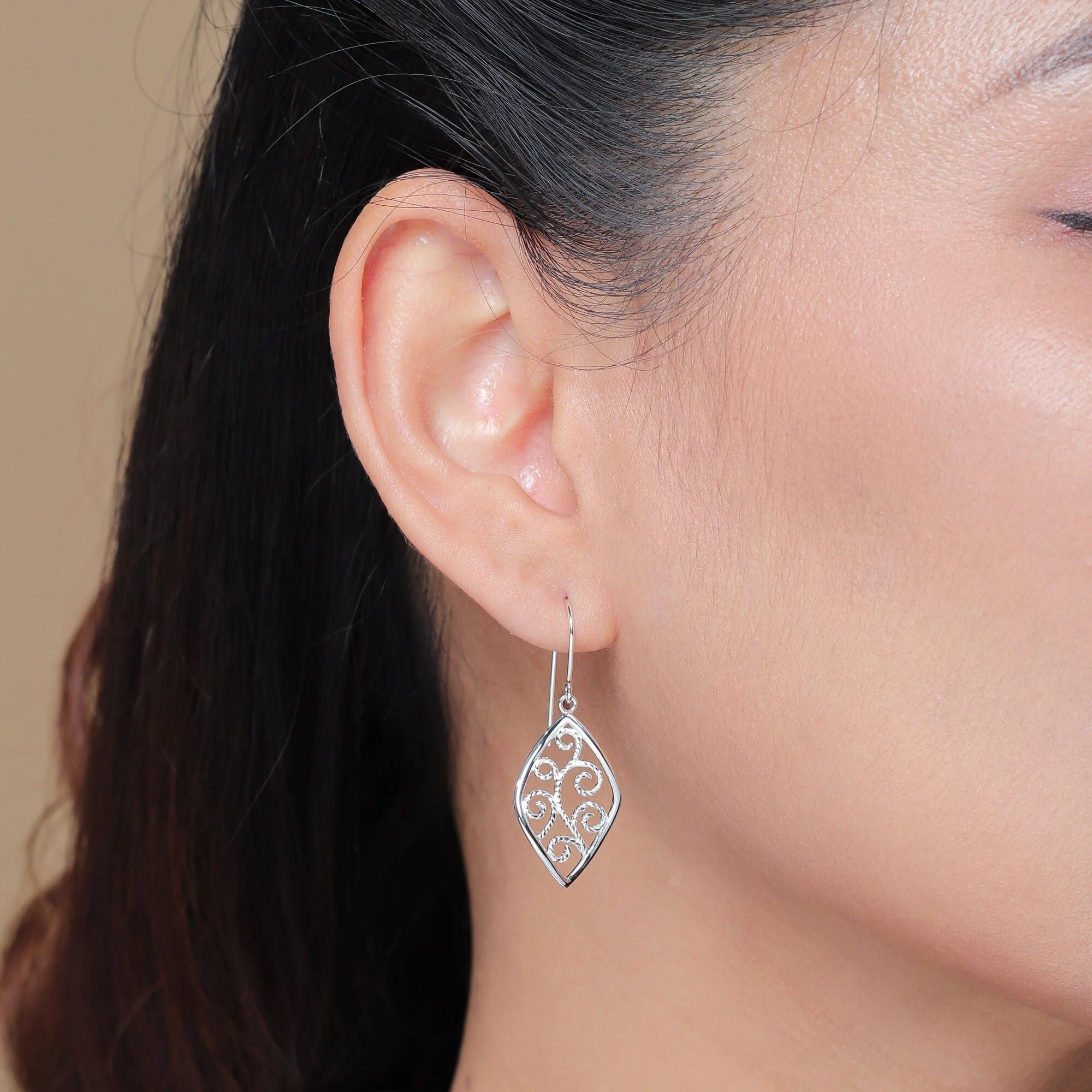 Whimsical Swirl Earrings - Image 2