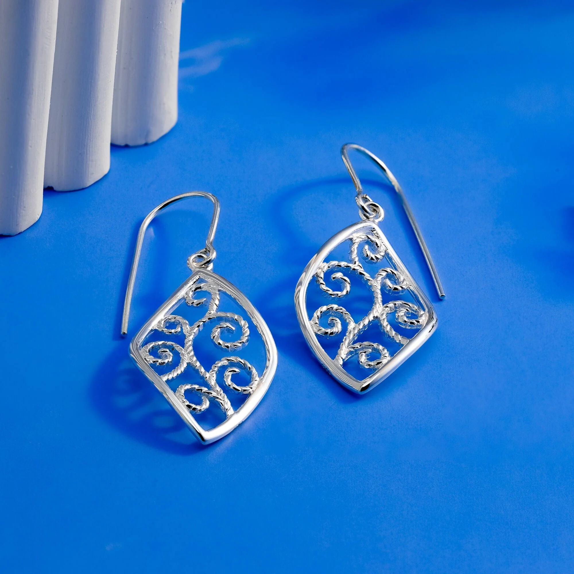 Whimsical Swirl Earrings - Image 4