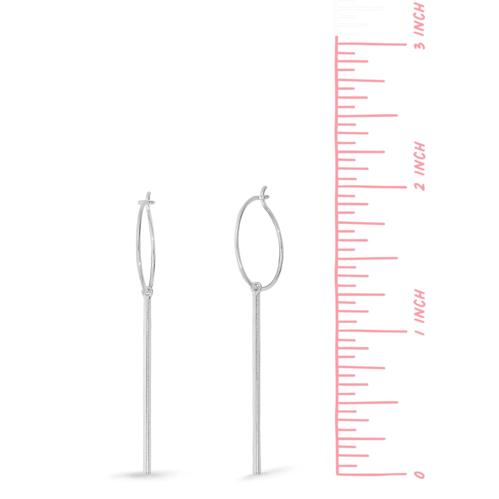 Wild Wire Hoops with Movable Long Bar - Image 4