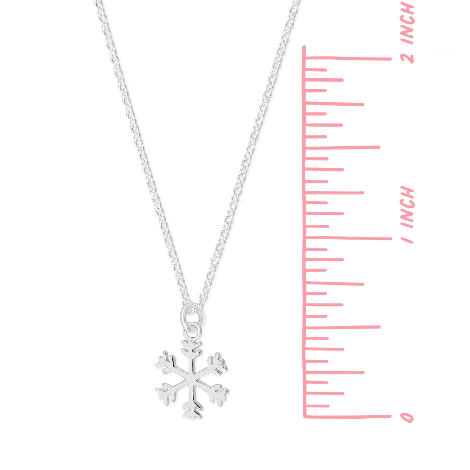 Winter Snowflake Necklace - Image 3